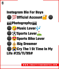 See more ideas about instagram bio quotes 150+ secret instagram bio quotes to help you transform your instagram | travelgal nicole. 100 Attrective Bio For Instagram For Boys Instagram Bio For Boys 2021