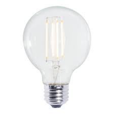 Bulbrite Clear Led Filament G25 60 Watt Equivalent Standard Base Warm White 800 Lumens Light Bulb 861406 Bellacor