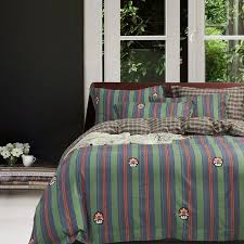 You can use these beautiful lime green bedding. Navy Blue Orange And Lime Green Vertical Stripe Plaid And Mushroom Print Unique Adults Full Queen Size Bedding Sets Enjoybedding Com