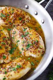 20 Minute Honey Mustard Chicken Recipe Honey Mustard Chicken Recipes Mustard Chicken Recipes Honey Mustard Chicken