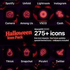 These free images are pixel perfect to. 275 Halloween Neon App Icons Newspecial For Aesthetic Ios Etsy Ireland