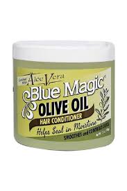Afterwards, my hair remains soft and manageable until the next wash day (which for me is seven days later). Blue Magic Aloe Vera Enriched Olive Oil Hair Conditioner 12 Oz