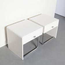 Nachttische jetzt online kaufen & bequem liefern lassen! Nachttisch Set Cremefarbenes Chromrohr Neef Louis Design Amsterdam