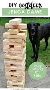 Maybe you would like to learn more about one of these? How To Make A Giant Outdoor Jenga Game And Teach Your Kids Diy Skills Frugal Family Times