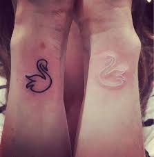 Black And White Swan Tattoo Black And White Swan Wrist Tattoos Sparkle And Slippers Blog Swan Tattoo White Wrist Tattoos Black Swan Tattoo