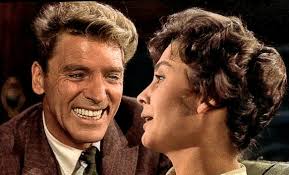 Burt Lancaster as Mike Rettig and Gene Hackman as Joe Browdy in John  Frankenheimer's drama, “The Gypsy Moths” (1969).