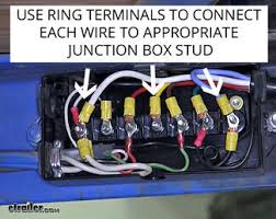 This junction box provides a fast, easy way to connect wires from the trailer connector to the trailer wiring. Wiring Trailer Lights With A 7 Way Plug It S Easier Than You Think Etrailer Com