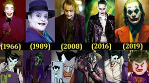 Directed by todd philips, the film is an origin for the character and stars joaquin phoenix in the titular role. All Joker Movies Tv Shows 1966 2019 One By One Joker Movies Youtube