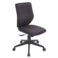 bowthy armless office chair ergonomic computer task desk chair without arms mid back fabric swivel chair black bowthy office chair armless swivel chair