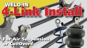 Parallel 4 link rear suspension. 4 Link Rear Suspension For Air Ride And Coilovers Youtube