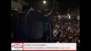 Productor de ficción y entretenimiento matutino @saleelsoltv.pinned tweet. Andres Tovar Forero Nuevo Alcalde De Madrid Cundinamarca Youtube