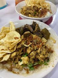 Resep cara membuat orek tempe campur teri dan kacang yang gurih. Bubur Ayam Alfa Meruya Jakarta Zomato