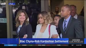 Blac Chyna and Rob Kardashian settle revenge porn claim