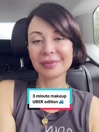3 minute makeup Uber edition! 🚗 3 products I can’t live without. Blush,  mascara, and lipgloss! Makeup by Mario