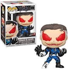 Amazon.com: Funko Pop! Marvel Venomized Mr. Fantastic Exclusive Figure 689