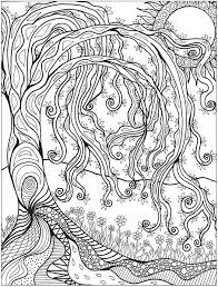 Welcome To Dover Publications Into The Woods Coloring Books Tree Coloring Page Animal Coloring Pages