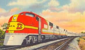 Train arrives at union station in san diego, usa. The History Of The Santa Fe Railway Modeltrainstuff Blog