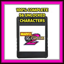 Is my best bet modding the console? Marvel Vs Capcom 2 100 Unlock 56 Character Memory Card Usb Ps2 Playstation 2 Ebay
