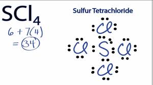 Scl4 Lewis Structure How To Draw The Lewis Structure For Sulfur Tetrachloride Youtube