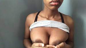 Ebony Rough Breast Play - Pornhub.com