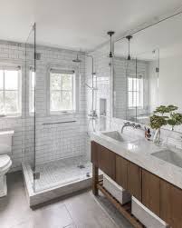 Curbless walk in showers are becoming all the rage in bathroom remodeling today but the real the acrylic roll in shower below shows how this is possible in a small area. 25 Walk In Shower Ideas Bathrooms With Walk In Showers