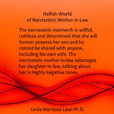 743 likes · 55 talking about this. The Narcissistic Matriarch Is Willful Ruthless And Determined That She Will Forever Posses Narcissistic Mother In Law Narcissistic Mother Mother In Law Quotes