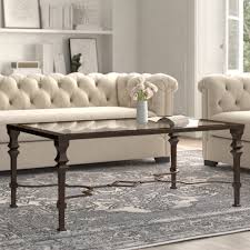 Spectacular dining table, beautifully detailed with a trio of dolphins, made of solid bronzed brass; Bronze Glass Coffee Tables You Ll Love In 2021 Wayfair