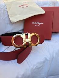 Get the best deals on black gold ferragamo belt and save up to 70% off at poshmark now! 100 32 34 95cm Authentic New Men S Salvatore Ferragamo Belt Red Gold Vinted