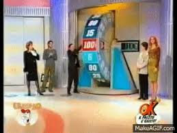 Ok, il prezzo è giusto!, un concorrente fa 100. 100 100 100 Ruota Fortuna Iva Zanicchi On Make A Gif