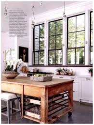 Country Home Winter 2016 4x8 Foot Old English Baker S Table That S Perfectly Worn Interior Design Kitchen Rustic Kitchen Home Decor Kitchen