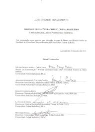 UNIVERSIDADE FEDERAL DA BAHIA FACULDADE DE FILOSOFIA E CIÊNCIAS HUMANAS  PROGRAMA DE PÓS-GRADUAÇÃO EM HISTÓRIA JAIRO CARVALH