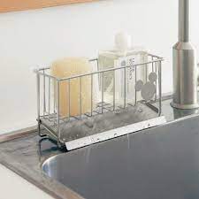 ステンレス製スポンジラック ディズニー 通販のベルメゾンネット スポンジラック キッチン 水切り 収納 アイデア