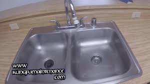 To remove scratch marks from ceramic sinks. Removing Stains Scratches Marks From Stainless Steel Sinks Diy Repair Maintenance Video Youtube