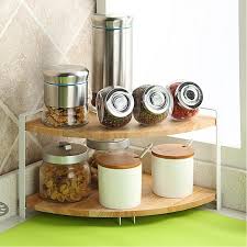 The kitchen is the place where most cooking happens when you are not in a mood for a take out. Universal 2 Tier Wooden Corner Shelf Dish Bow Storage Rack Kitchen Cabinet Organizer Price From Jumia In Kenya Yaoota
