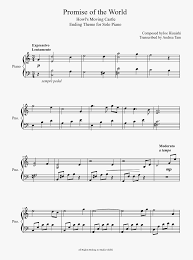Ending Theme Of Howl S Moving Castle For Piano Katana Zero Nocturne Sheet Music Hd Png Download Transparent Png Image Pngitem See what's new with book lending at the internet archive. ending theme of howl s moving castle