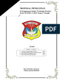 Rancangan penelitian ini adalah penelitian tindakan kelas dengan tahapan perencanaan, pelaksanaan, observasi dan refleksi. Proposal Boys