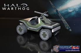Halo Warthog Paper Model By Dave Winfield Dave S Card Creations C Www Cutandfold Info Paper Models Halo Warthog Toy Car