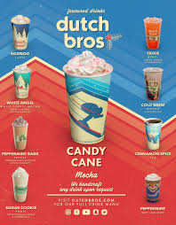 I read about dutch bros in the internet as there is no branch in europe so far. Dutch Bros Coffee On Twitter Celebrate The Holidays With An All New List Of Featured Drinks Of The Month What Are You Gonna Try