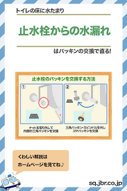 トイレの止水栓 分岐水栓の水漏れ 止め方 修理 トイレ 対処