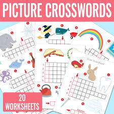 While some parents may be hesitant at first, it is generally a good idea to give your kids printable crossword puzzles and … Picture Crossword Puzzles Kindergarten And Grade 1 Worksheets Easy Peasy Learners