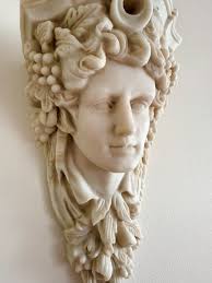 Antique Bacchus Mirror