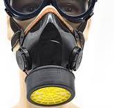 ARURA (LABEL) Safety Mask with Goggles Paint Chemical Gas ...