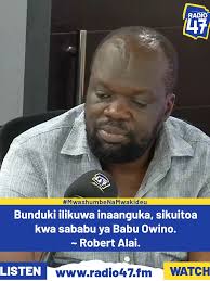 Robert Alai Asema Bunduki Yake Hakuwa Ikimlenga Babu Owino