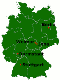 Resultado de imagen para Weimar mapa