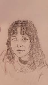 A girl in front of me. Now she is the owner of it. I like the way people  smile when I give them the pictures