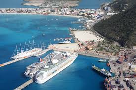 Aerial View Of The Cruise Terminal At Sint Maarten Saint Martin Sint Maarten Cruise Caribbean Islands