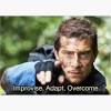 Bear grylls drops people on desert islands in the pacific. 1