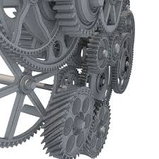 Gear Mechanism Set Settings Gears 3d Model