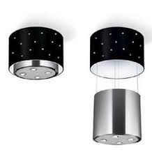 Moderno Extractor Faber Con Cristales De Swarovski Y Control Remoto Hotte Cuisine Cuisine Hotte