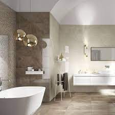 Marazzi Evolutionmarble Rivestimento Bronzo Amani Lucido 32 5x97 7 Art Mhd4 Piastrelle 32 5x97 7 In Gres Fine Porcellanato Retti Piastrelle Bagno Bagno Beige